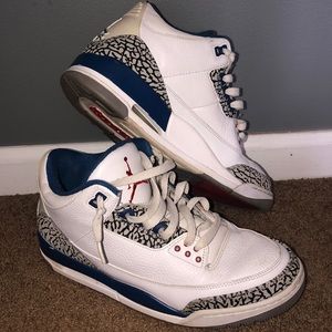Vintage Jordan True Blue 3s